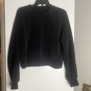 Lululemon Cropped Softstreme Perfectly Oversized Cropped Crew size 4